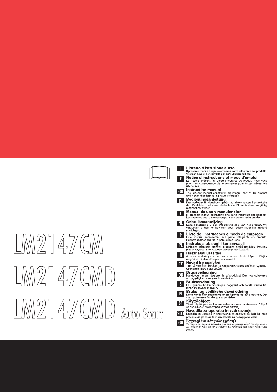 Jonsered LM2147CMD AUTO START User Manual | 61 pages