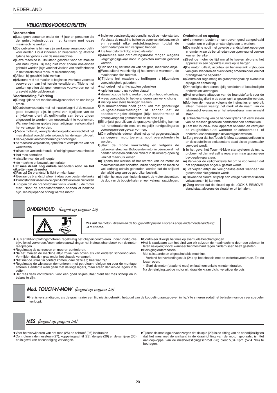 Jonsered LM2147CMD AUTO START User Manual | Page 21 / 61