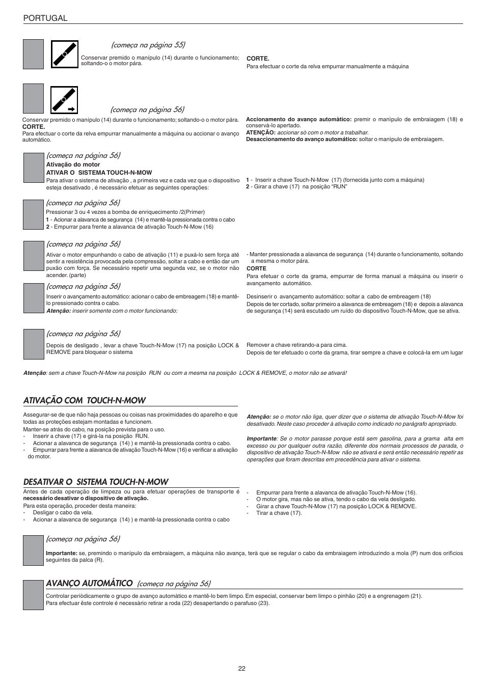Jonsered LM2147CMD AUTO START User Manual | Page 23 / 61