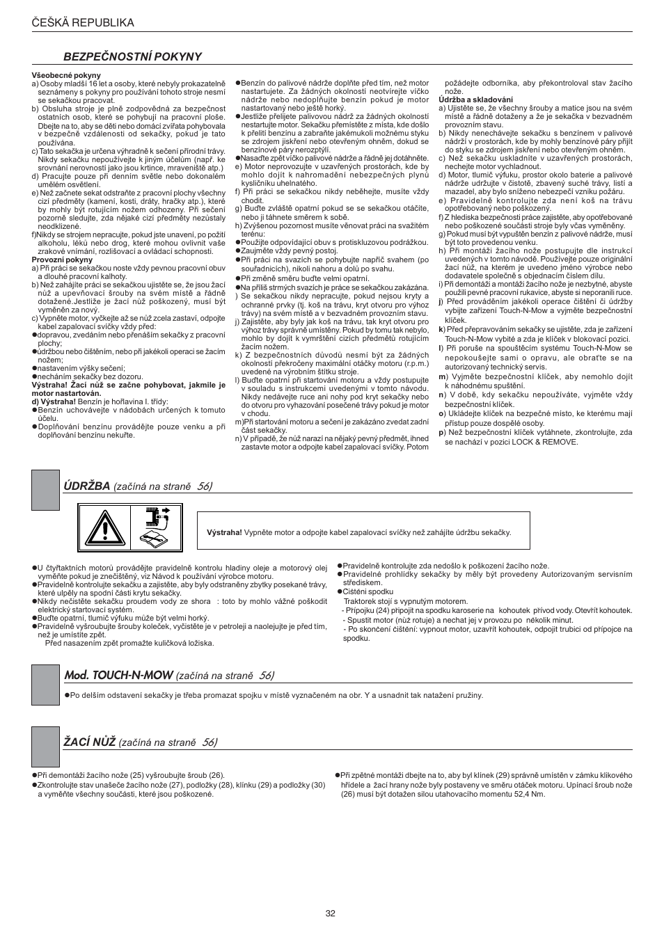 Jonsered LM2147CMD AUTO START User Manual | Page 33 / 61