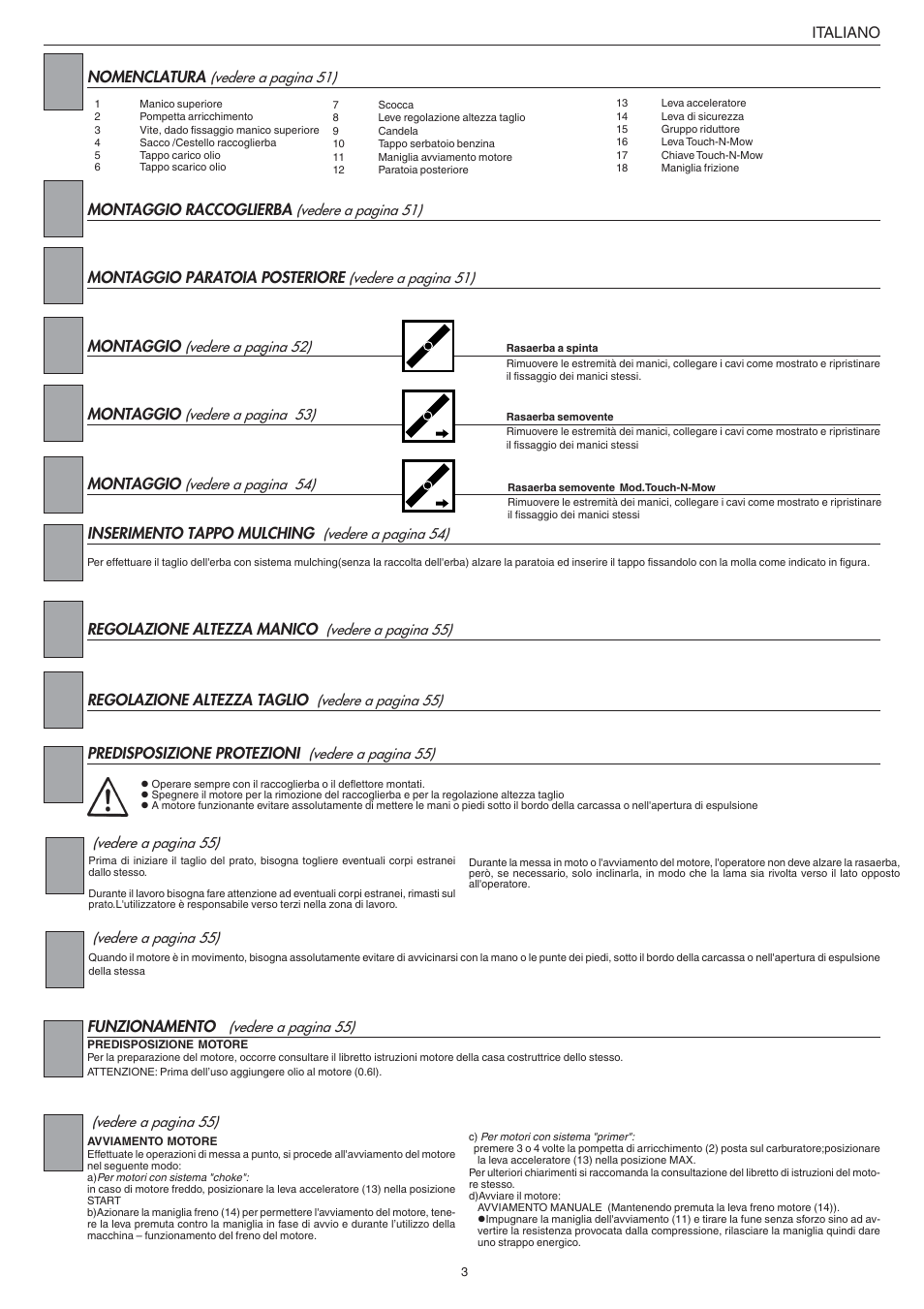 Jonsered LM2147CMD AUTO START User Manual | Page 4 / 61