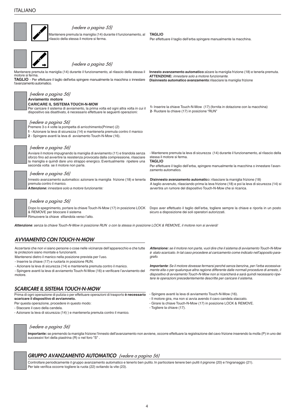 Jonsered LM2147CMD AUTO START User Manual | Page 5 / 61