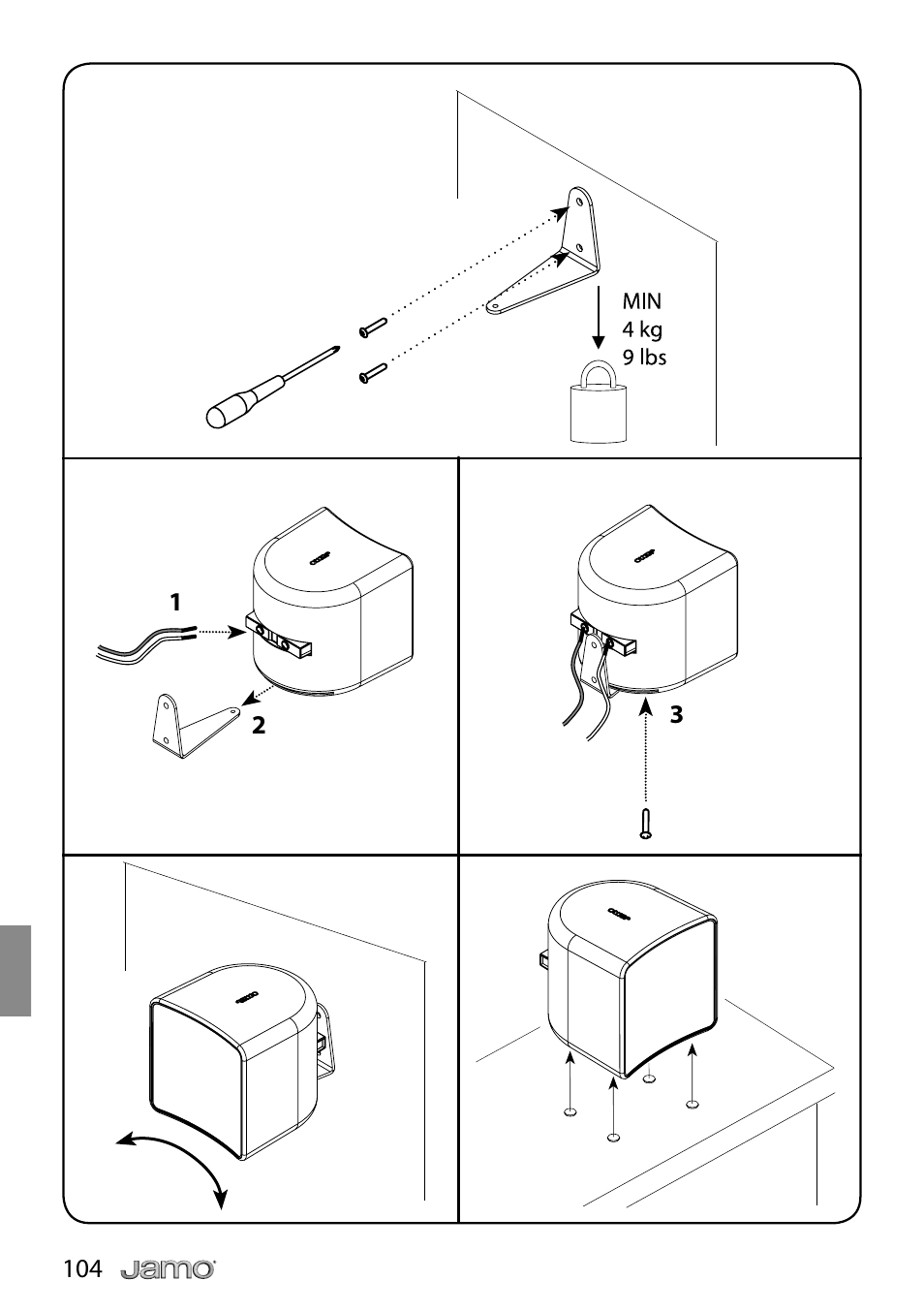 JAMO i Series I300 User Manual | Page 104 / 124