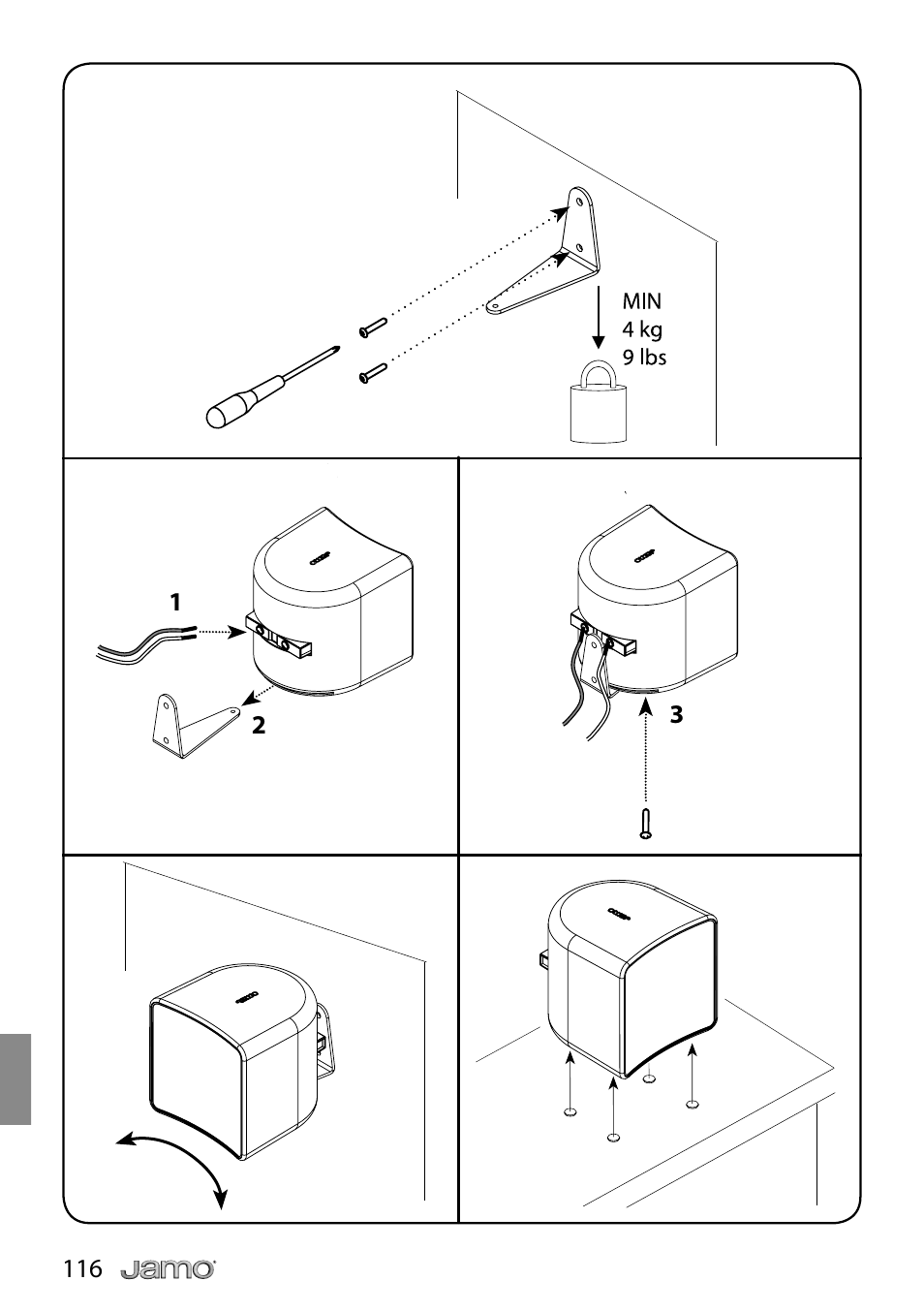 JAMO i Series I300 User Manual | Page 116 / 124