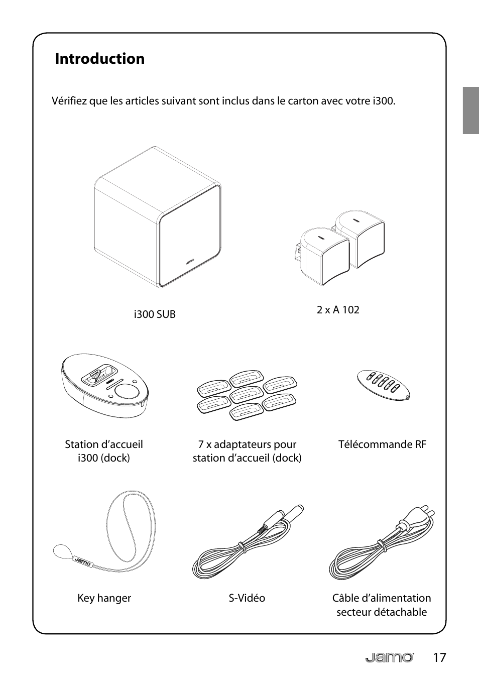 Introduction | JAMO i Series I300 User Manual | Page 17 / 124