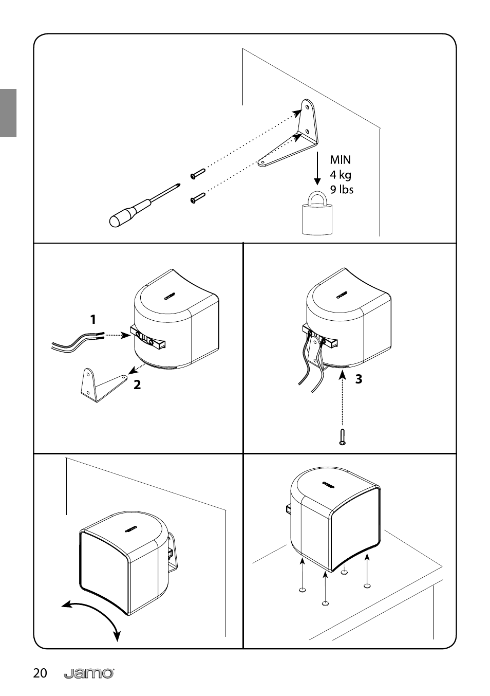 JAMO i Series I300 User Manual | Page 20 / 124