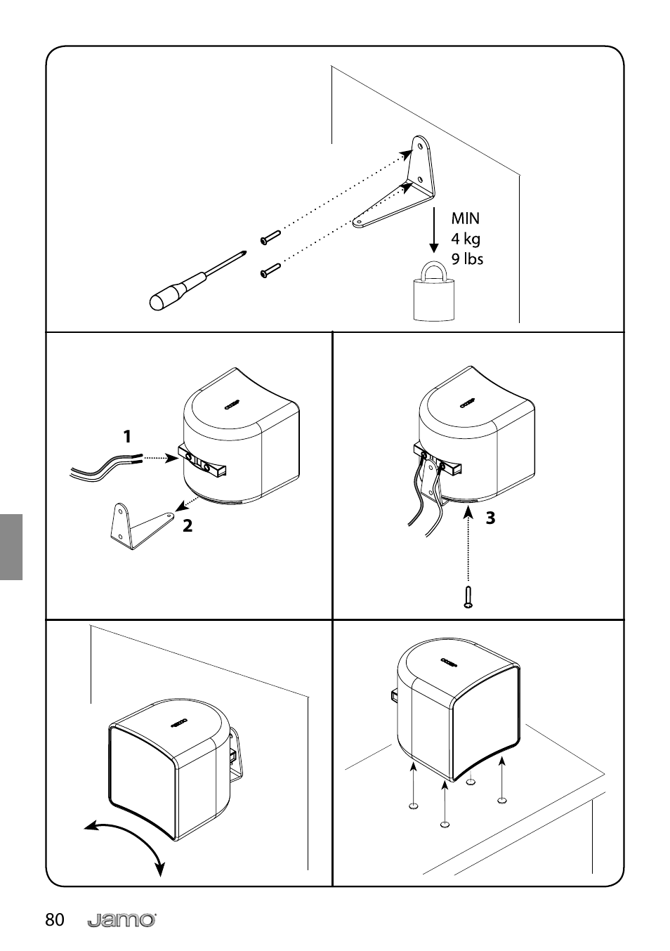 JAMO i Series I300 User Manual | Page 80 / 124