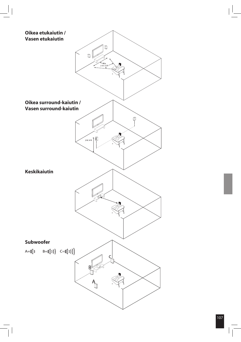 JAMO S 502 User Manual | Page 107 / 124