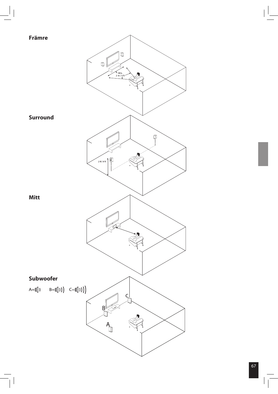 JAMO S 502 User Manual | Page 67 / 124