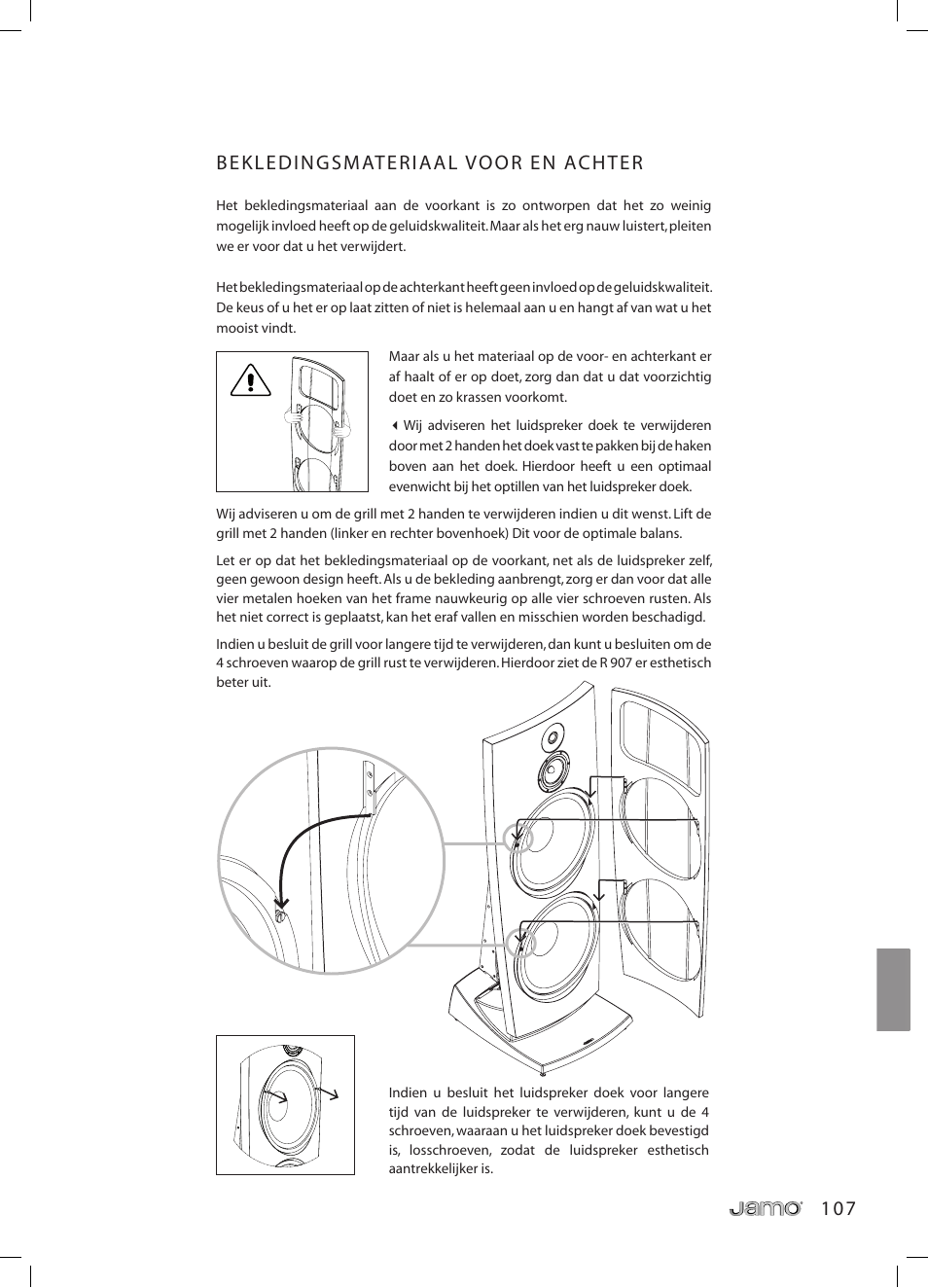 JAMO R 907 User Manual | Page 107 / 122