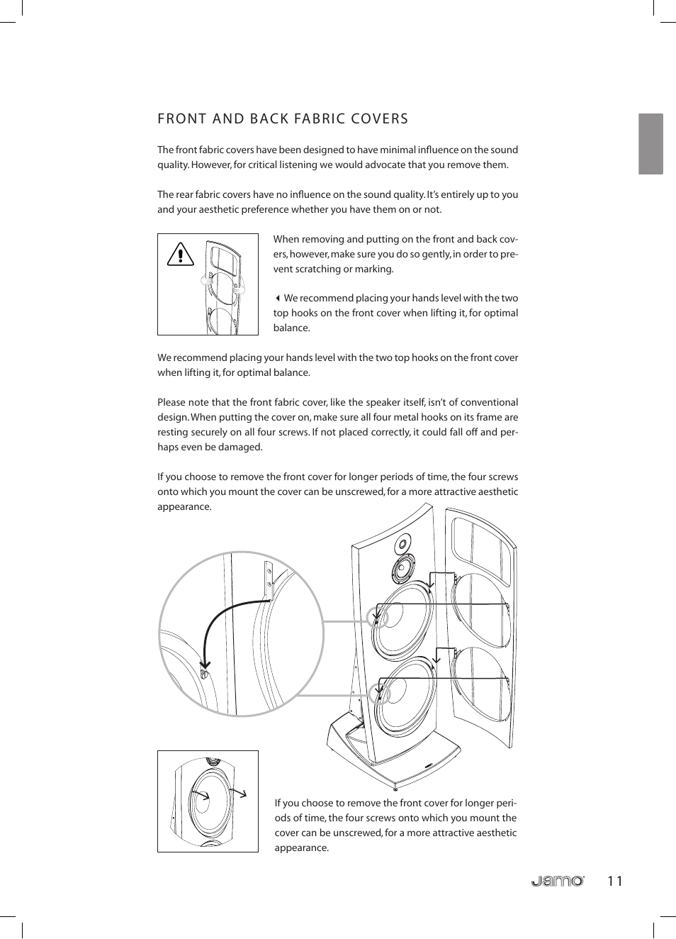 JAMO R 907 User Manual | Page 11 / 122