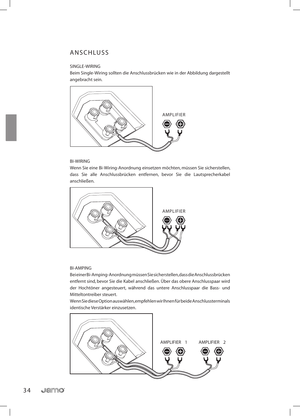 JAMO R 907 User Manual | Page 34 / 122
