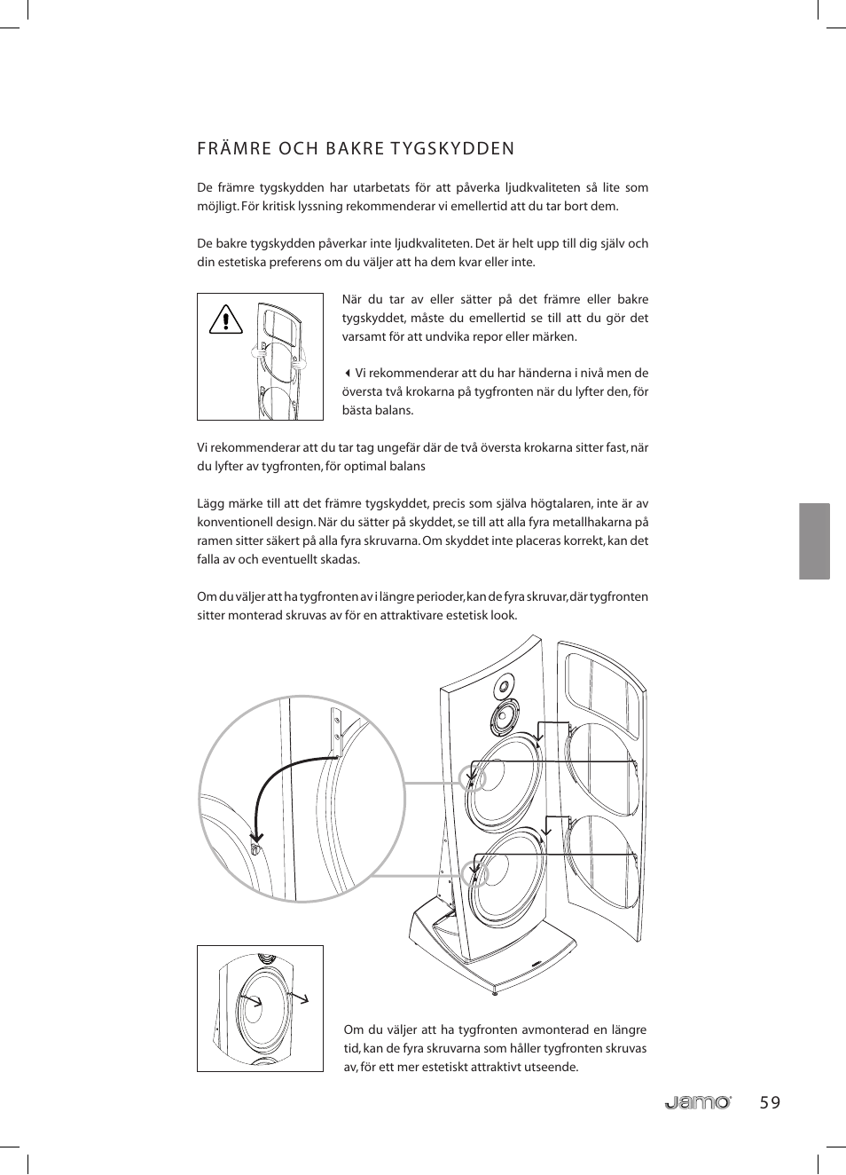 JAMO R 907 User Manual | Page 59 / 122