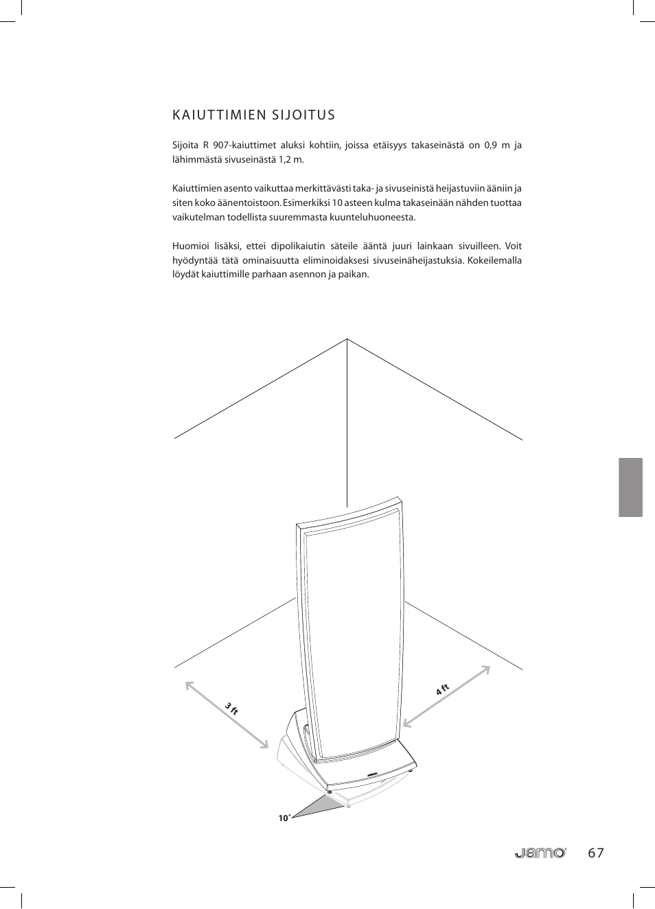 JAMO R 907 User Manual | Page 67 / 122