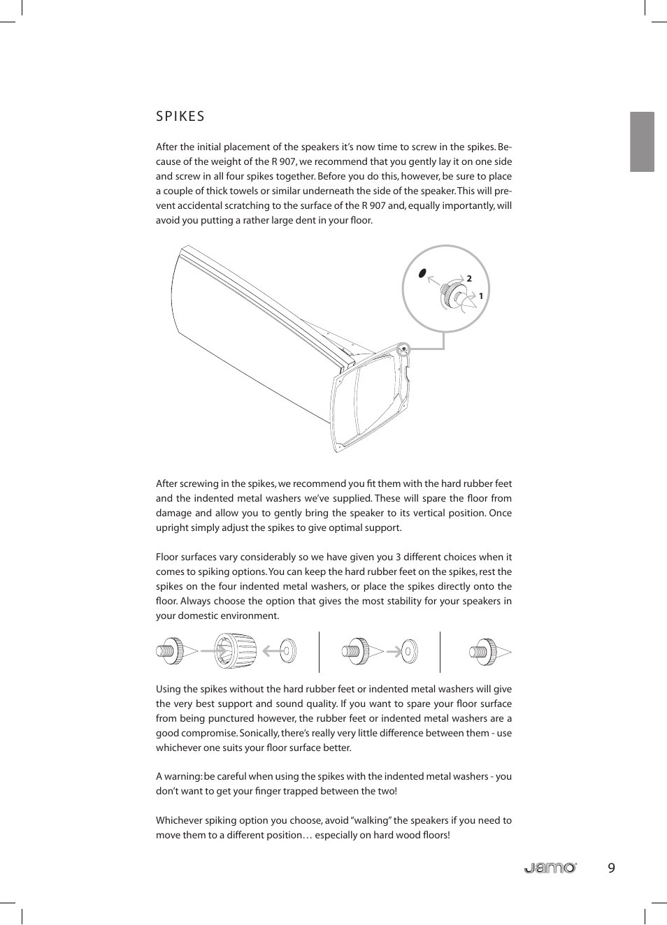 JAMO R 907 User Manual | Page 9 / 122
