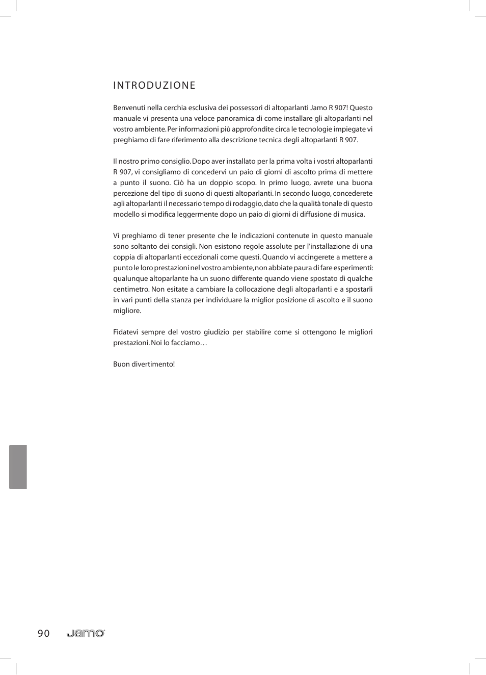 Français | JAMO R 907 User Manual | Page 90 / 122