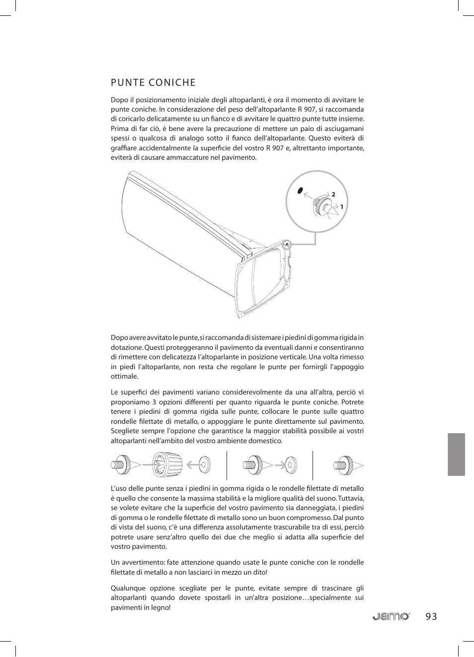 JAMO R 907 User Manual | Page 93 / 122