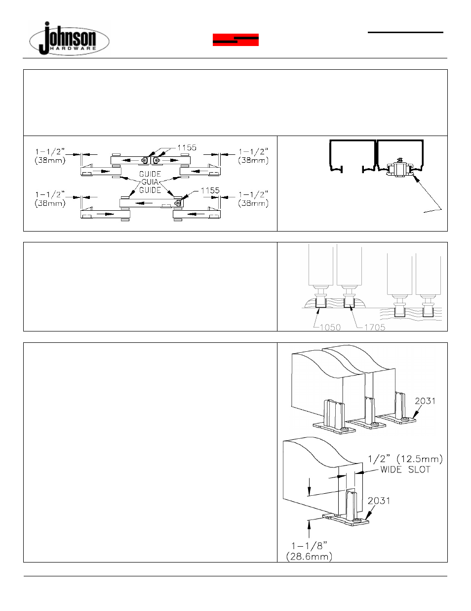 Johnson Hardware 111SD SERIES User Manual | Page 4 / 4