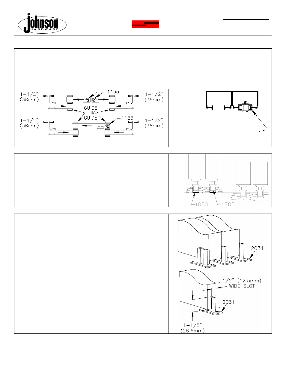 Johnson Hardware 100SD Series User Manual | Page 4 / 4