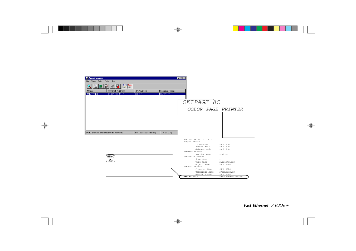 Okipage 8c | Japan Tiger 7100e+ User Manual | Page 40 / 160