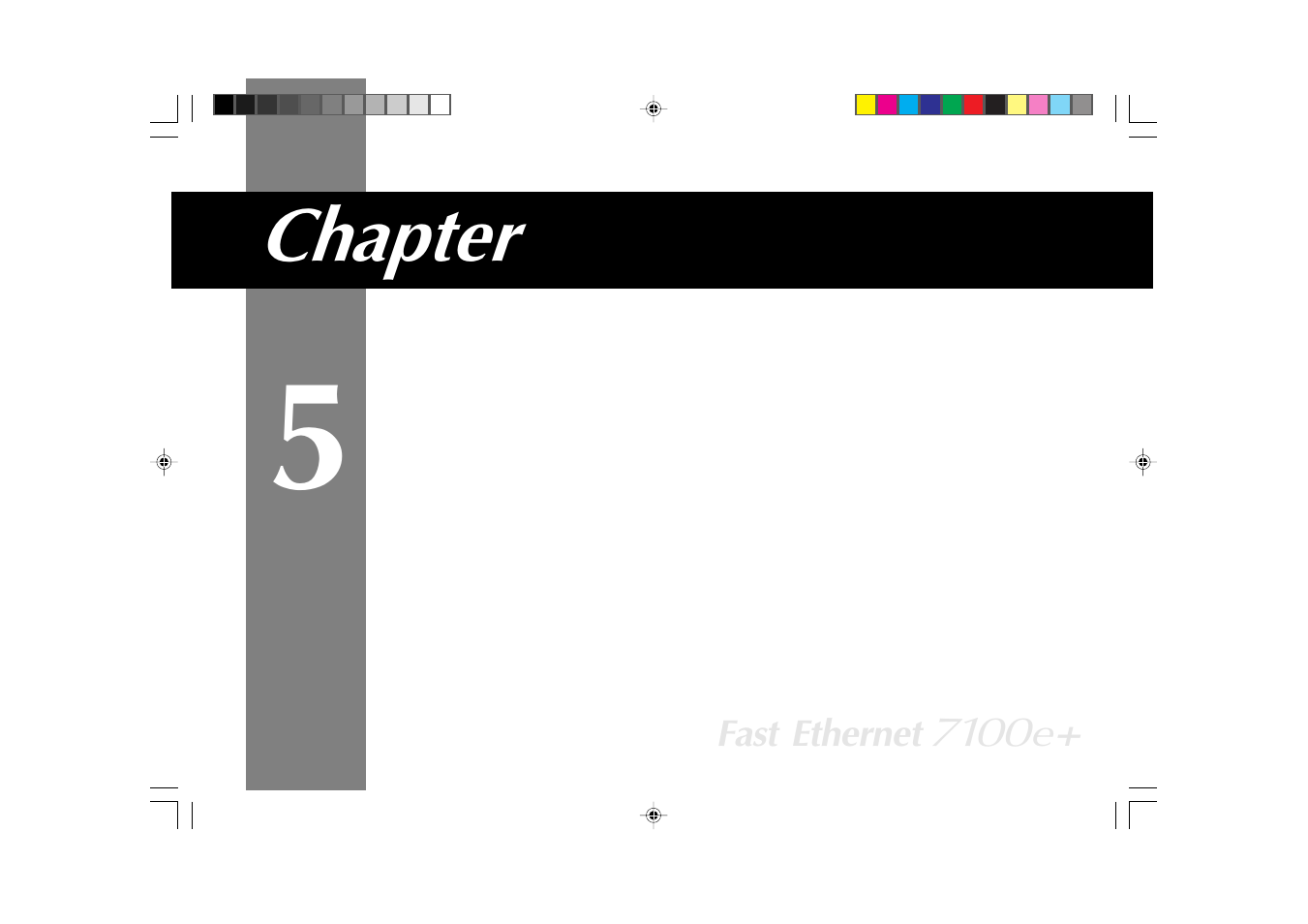 Chapter 5, Chapter, Fast ethernet 7100e | Japan Tiger 7100e+ User Manual | Page 52 / 160