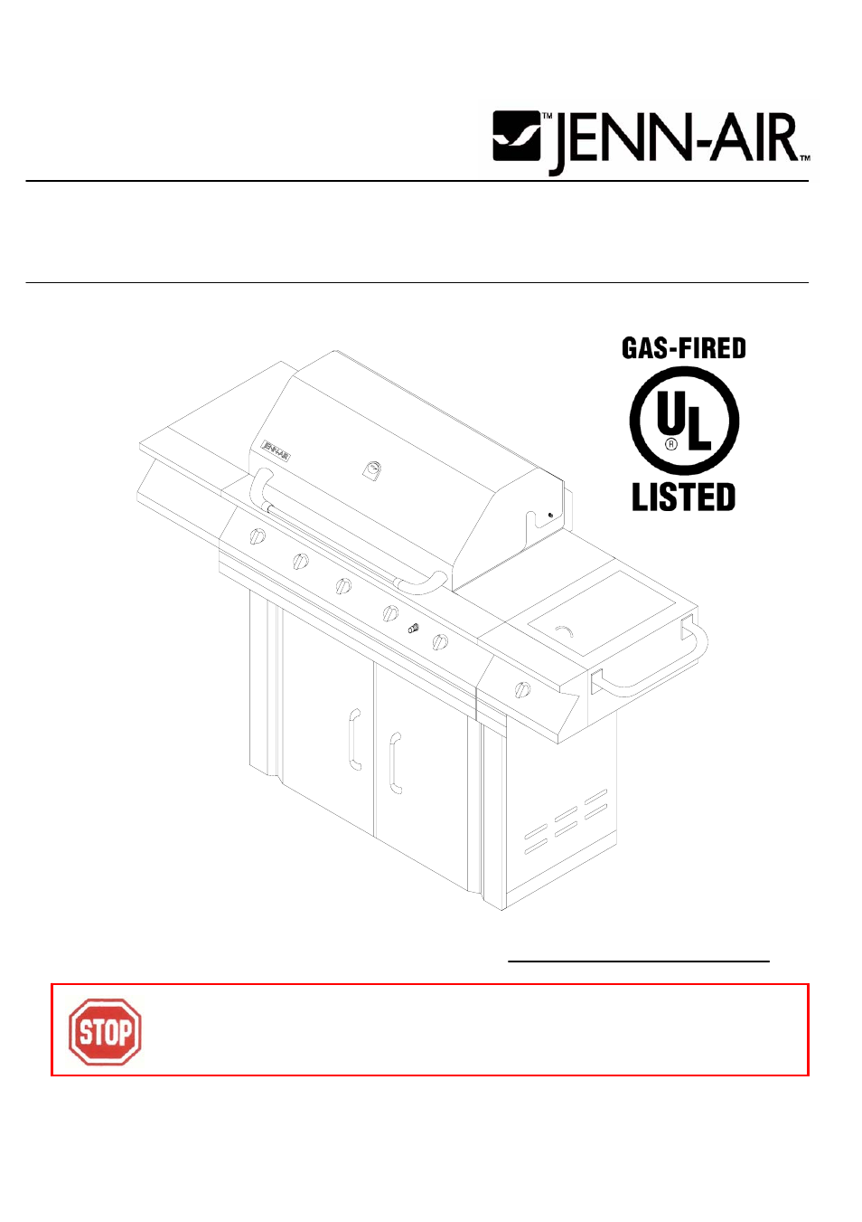 Jenn-Air 720-0100-NG User Manual | 27 pages