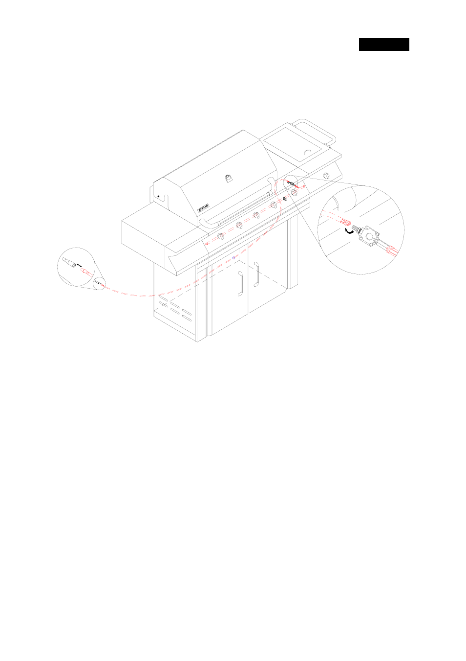 Installation of natural gas regulator | Jenn-Air 720-0100-NG User Manual | Page 9 / 27