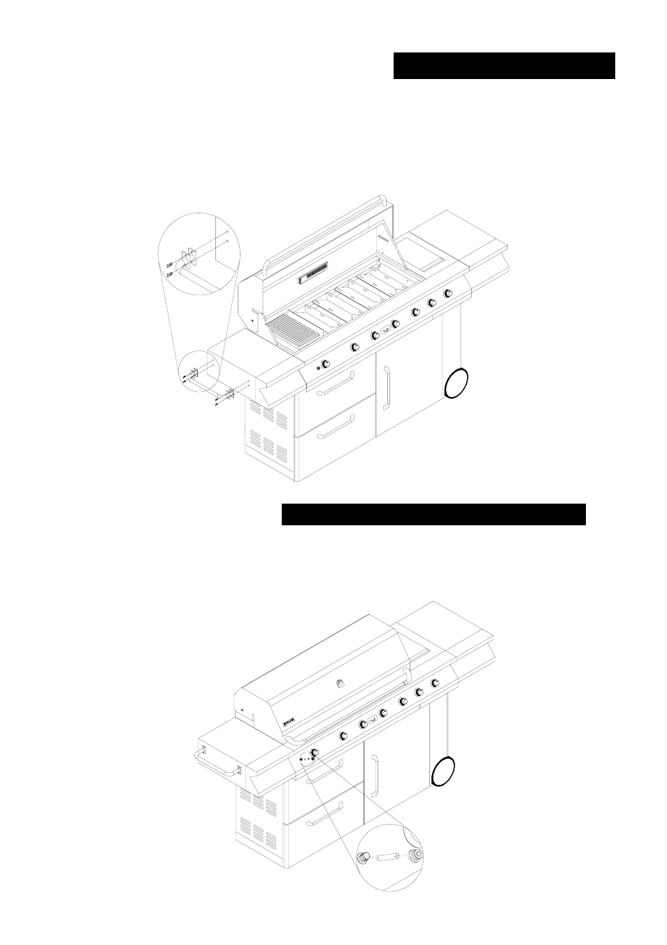 Side shelf handle assembly, Battery installation, Remove the ignition button housing | Jenn-Air 720-0165 User Manual | Page 9 / 29