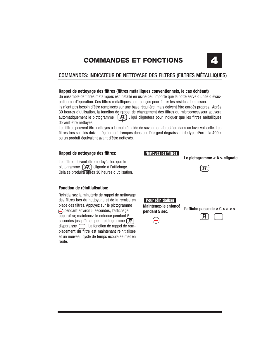 Commandes et fonctions | Jenn-Air JXT8036ADS User Manual | Page 15 / 27
