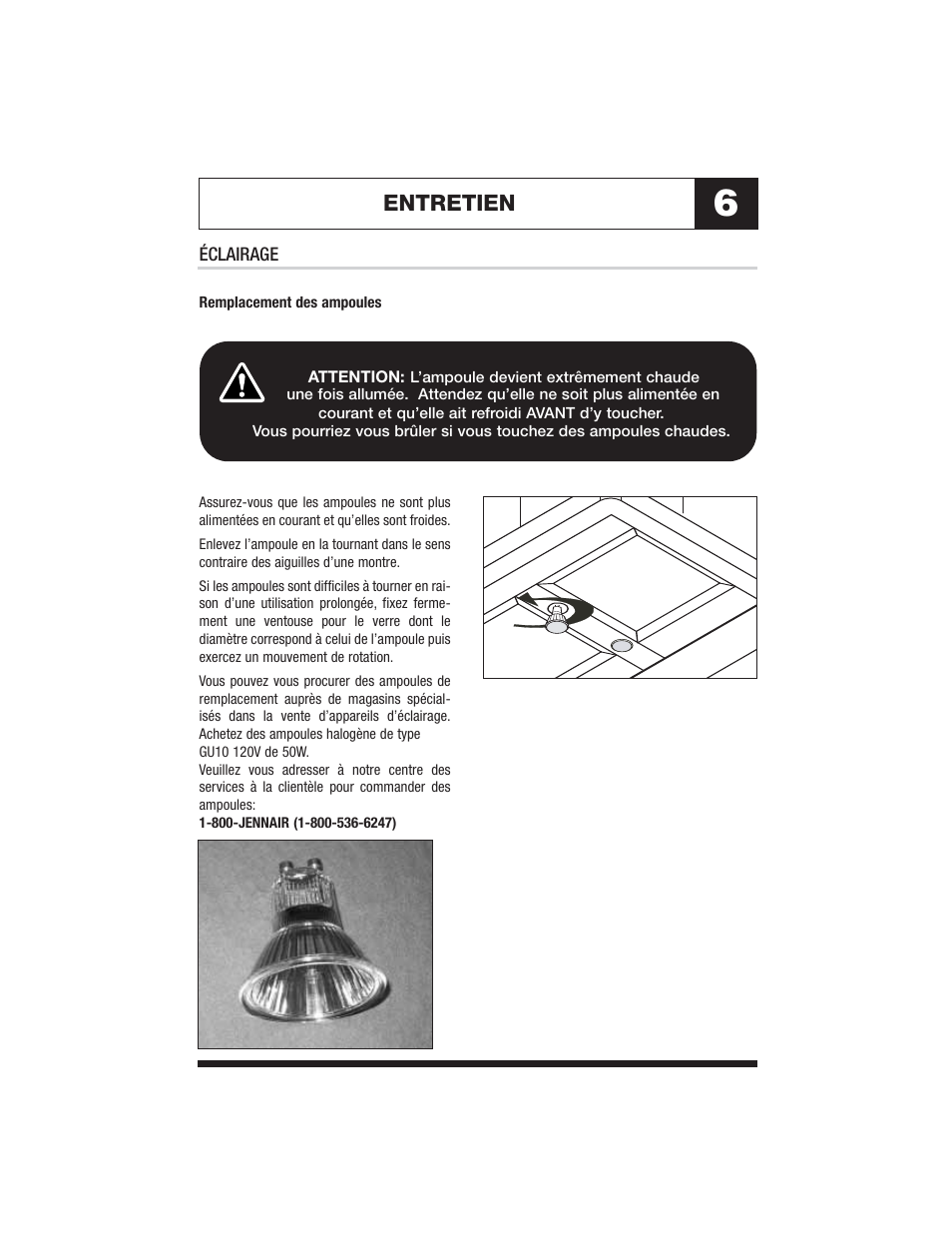 Entretien | Jenn-Air JXT8036ADS User Manual | Page 17 / 27