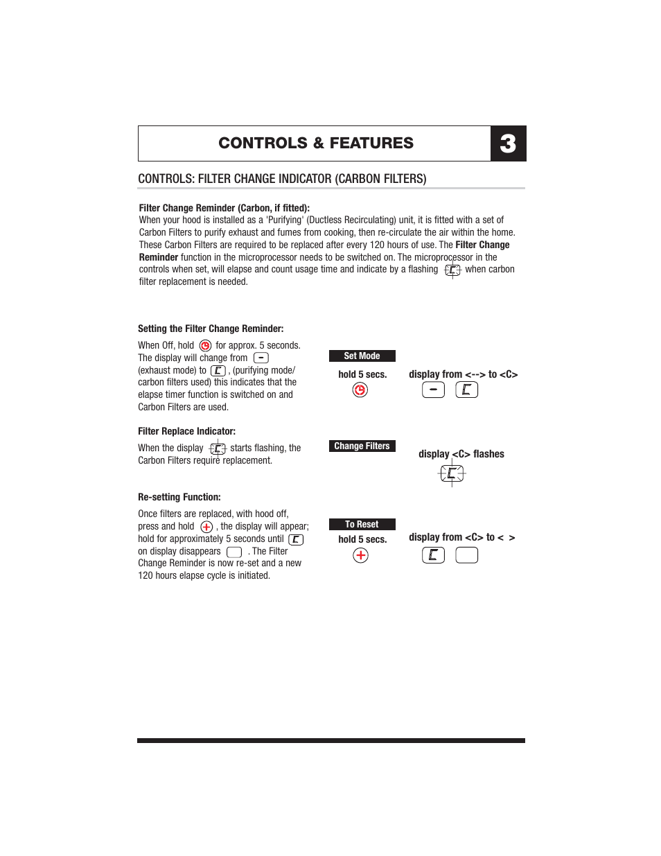 Controls & features | Jenn-Air JXT8036ADS User Manual | Page 5 / 27