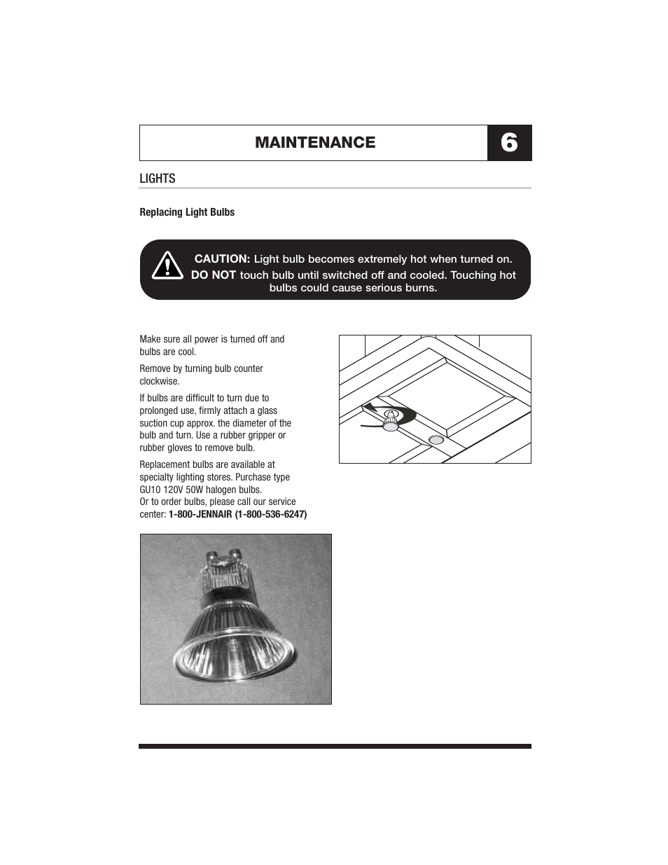 Maintenance | Jenn-Air JXT8036ADS User Manual | Page 8 / 27