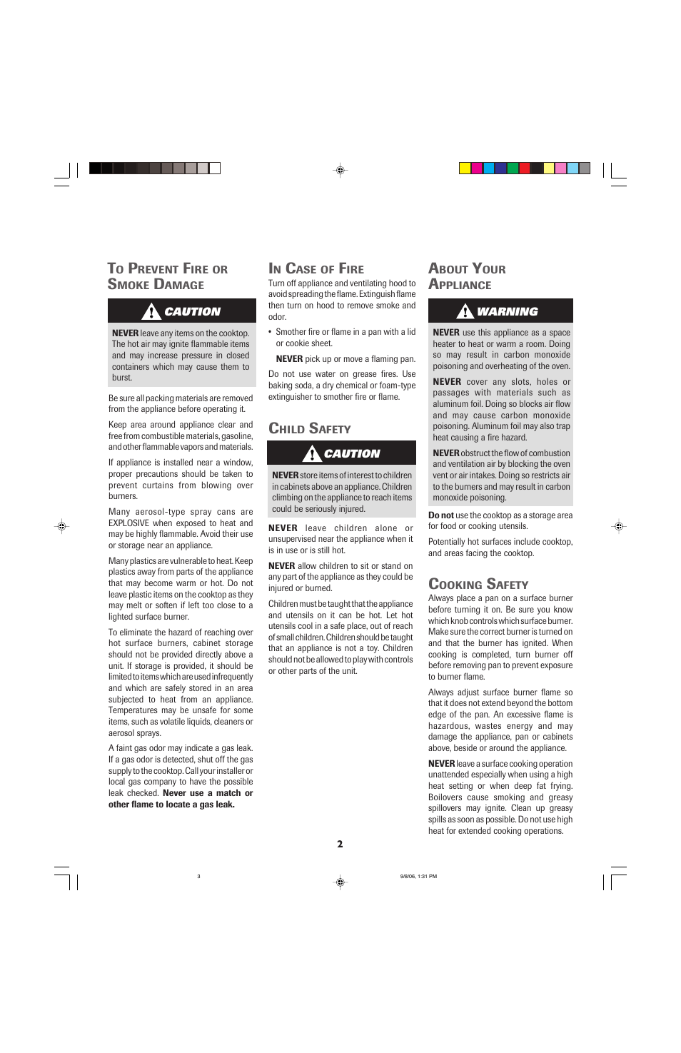 Jenn-Air 8112P341-60 User Manual | Page 3 / 36