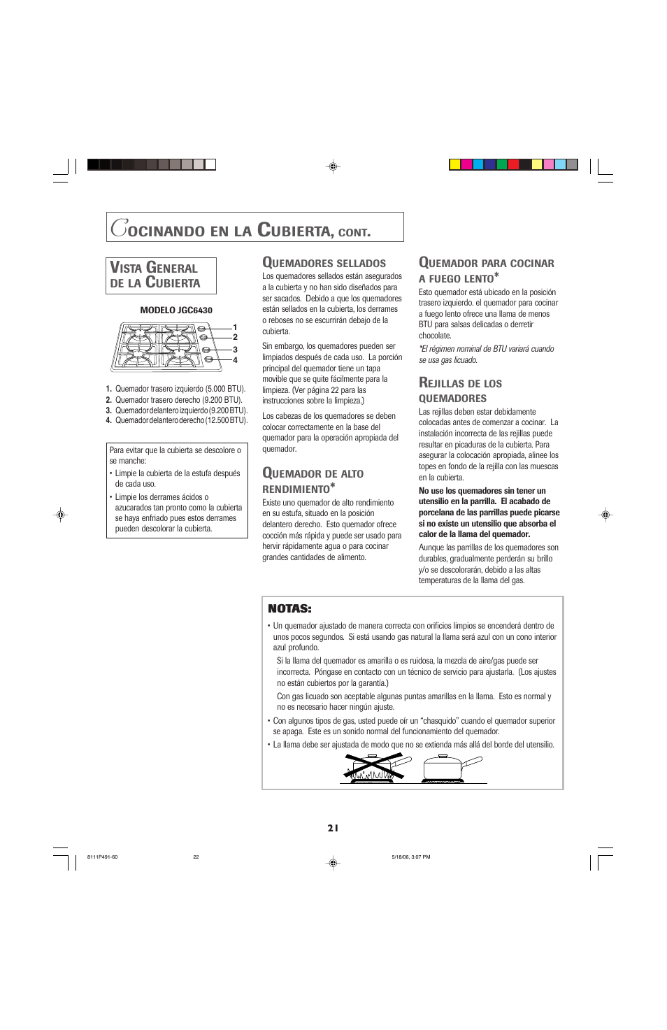 Jenn-Air 8111P533-60 User Manual | Page 22 / 24