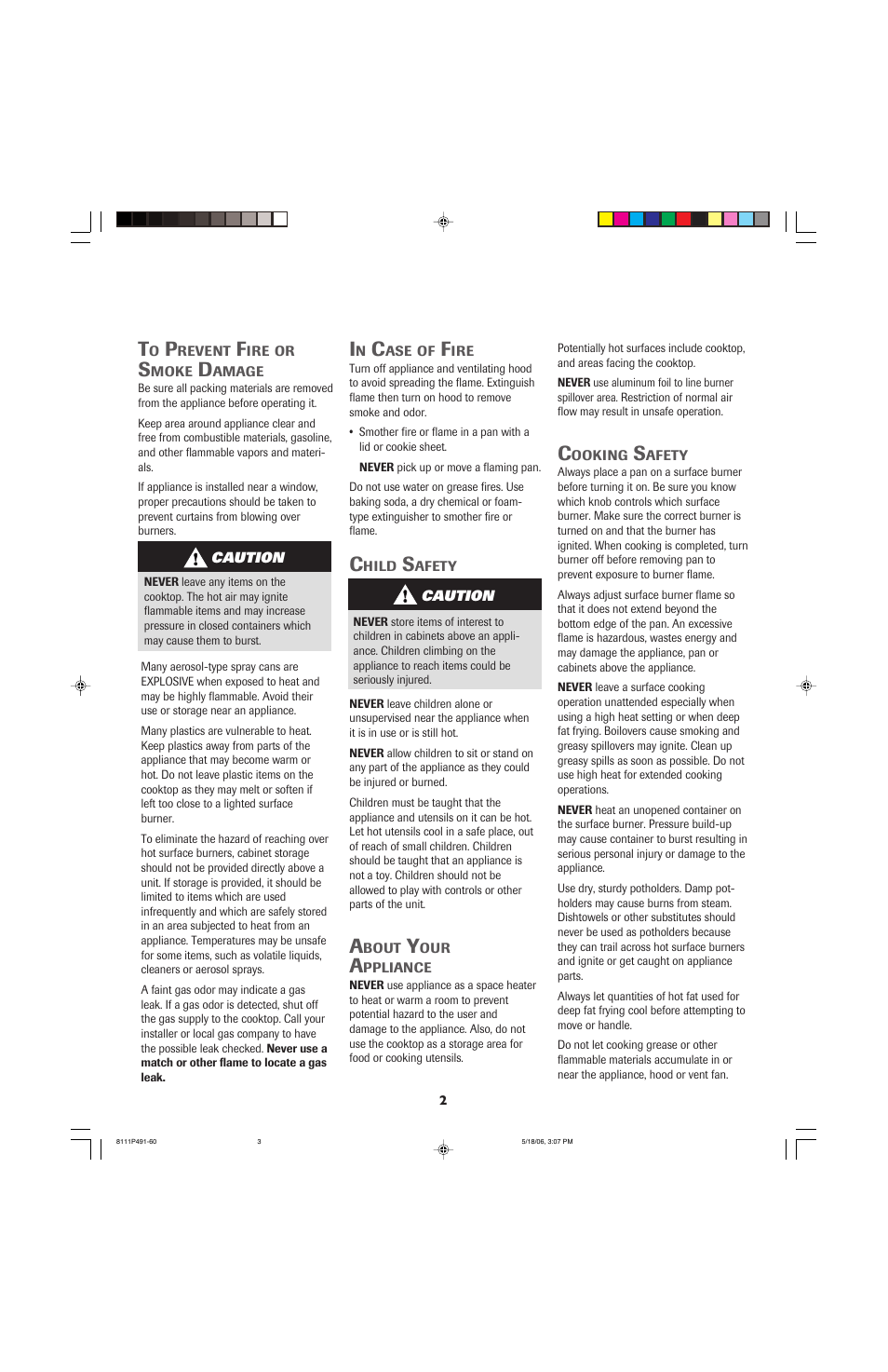 Jenn-Air 8111P533-60 User Manual | Page 3 / 24