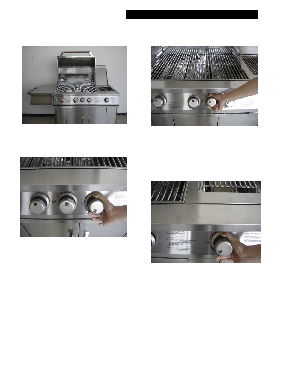 Lighting illustrations | Jenn-Air 720-0511 User Manual | Page 17 / 34