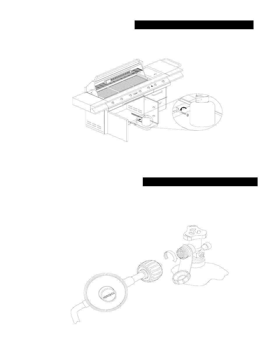 Gas holder assembly, Propane tank assembly | Jenn-Air 720-0150-LP User Manual | Page 9 / 27