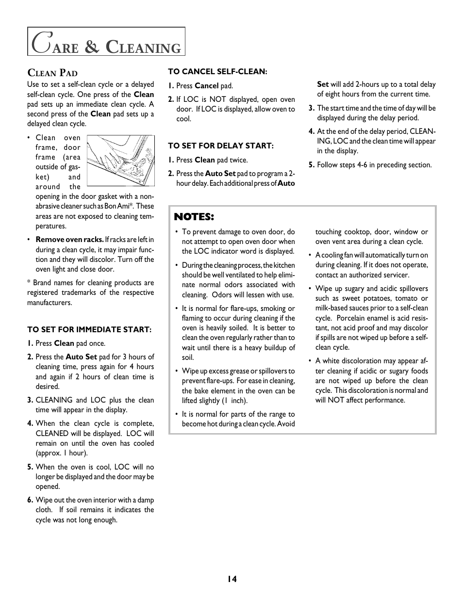 Leaning | Jenn-Air DUAL-FUEL SLIDE-IN RANGE User Manual | Page 15 / 64