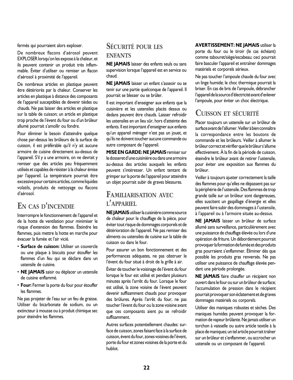 Jenn-Air DUAL-FUEL SLIDE-IN RANGE User Manual | Page 23 / 64