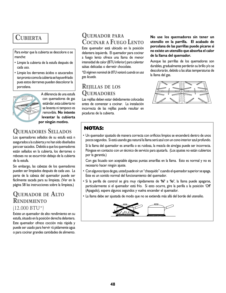 Jenn-Air DUAL-FUEL SLIDE-IN RANGE User Manual | Page 49 / 64