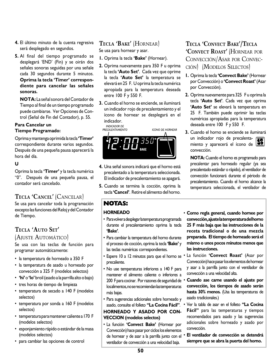 Notas | Jenn-Air DUAL-FUEL SLIDE-IN RANGE User Manual | Page 51 / 64