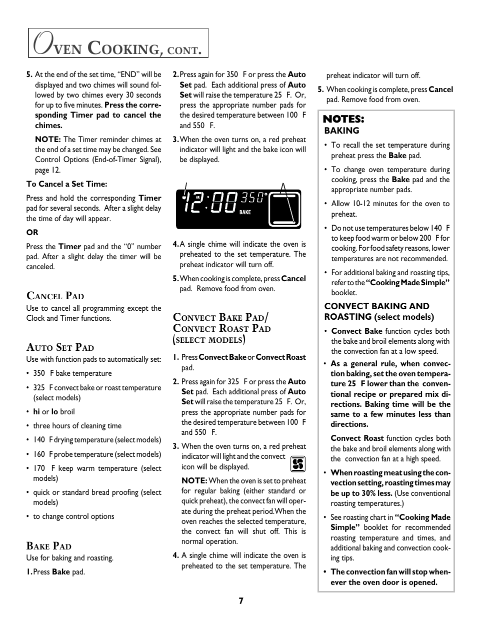 Ooking | Jenn-Air DUAL-FUEL SLIDE-IN RANGE User Manual | Page 8 / 64