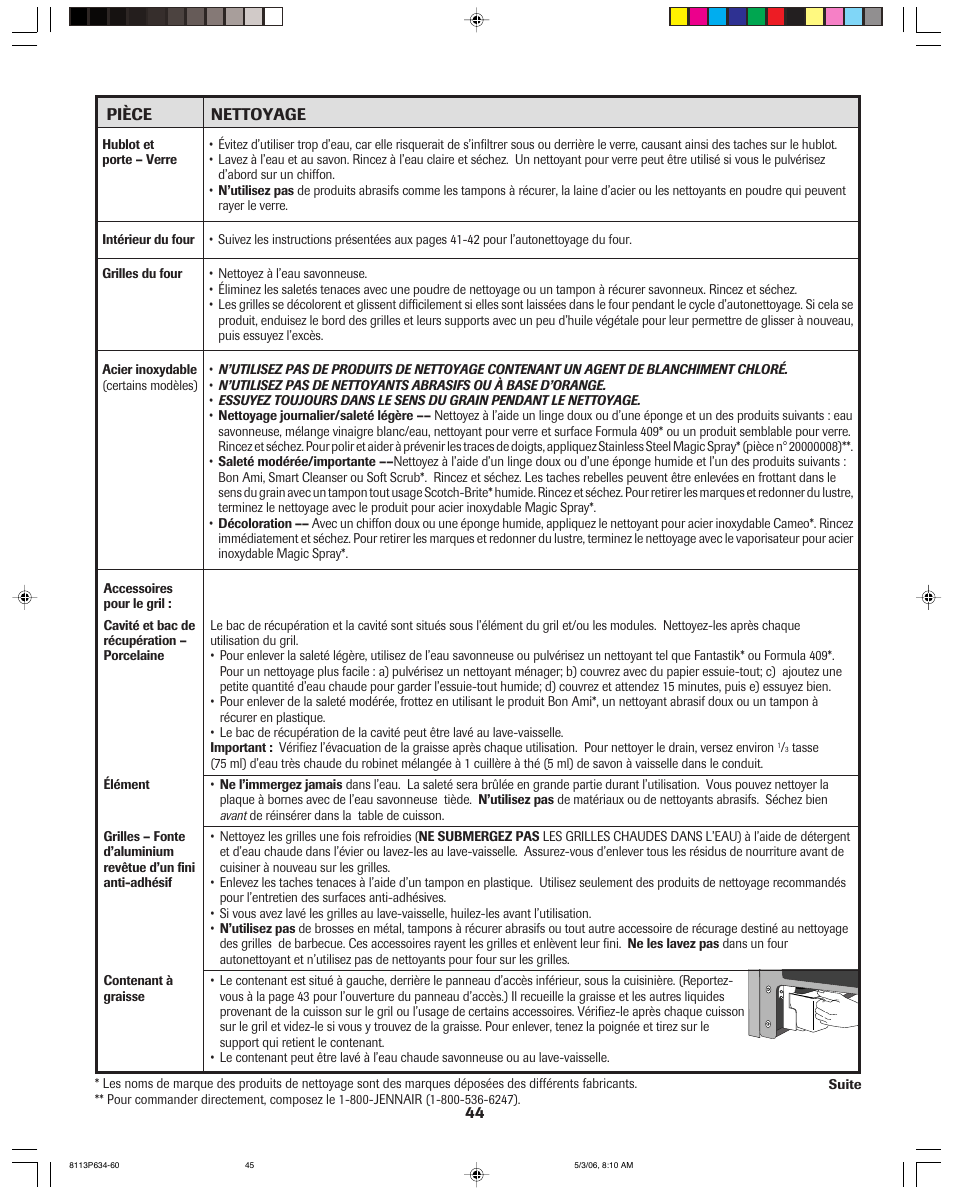 Jenn-Air PRO-STYLE 8113P754-60 User Manual | Page 45 / 108