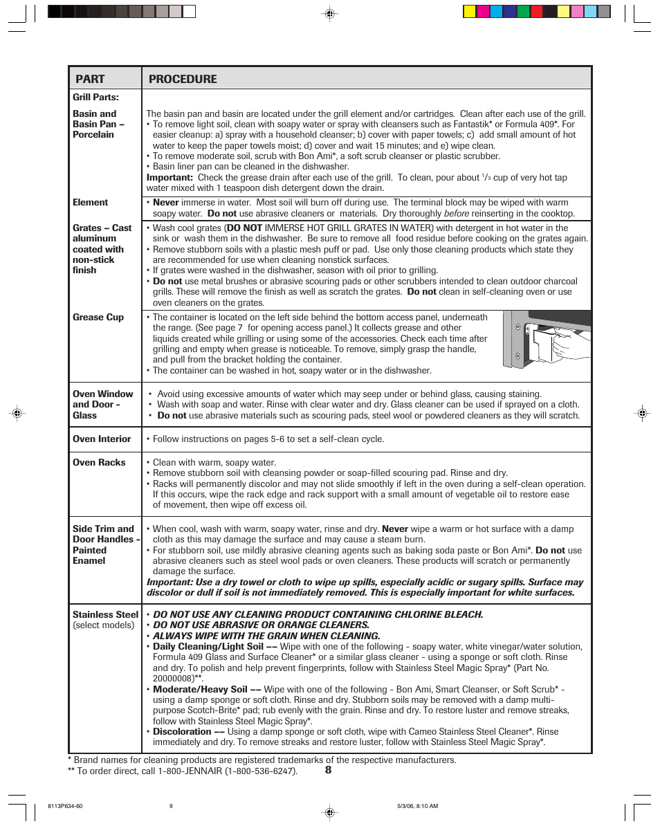 Jenn-Air PRO-STYLE 8113P754-60 User Manual | Page 9 / 108