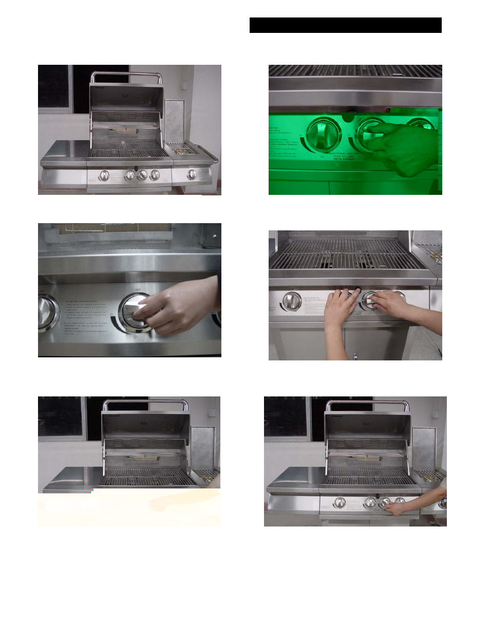 Easy lighting illustrations | Jenn-Air 720-0099-NG User Manual | Page 15 / 26