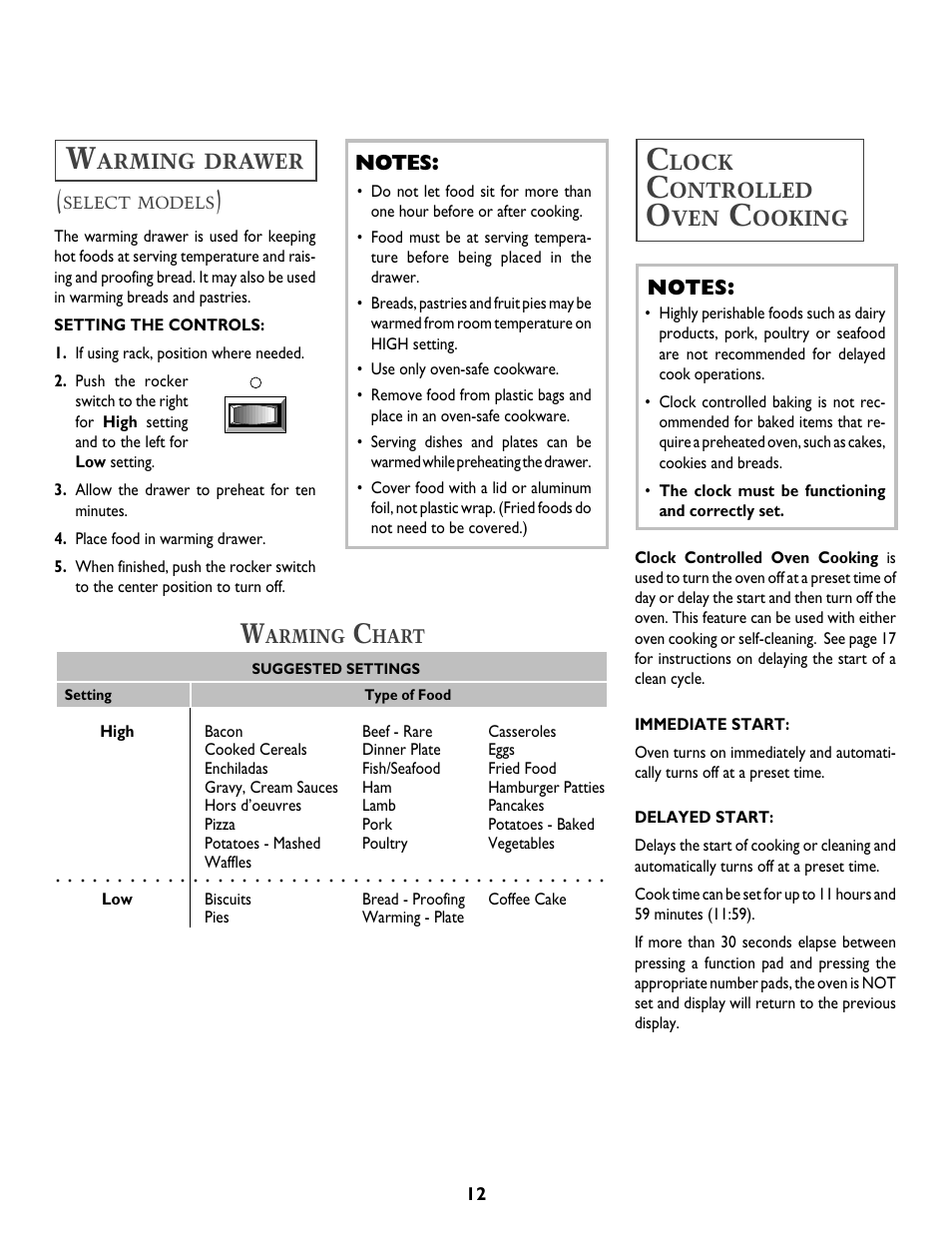 Drawer, Lock, Ontrolled | Ooking, Arming, Hart | Jenn-Air T2 User Manual | Page 13 / 72
