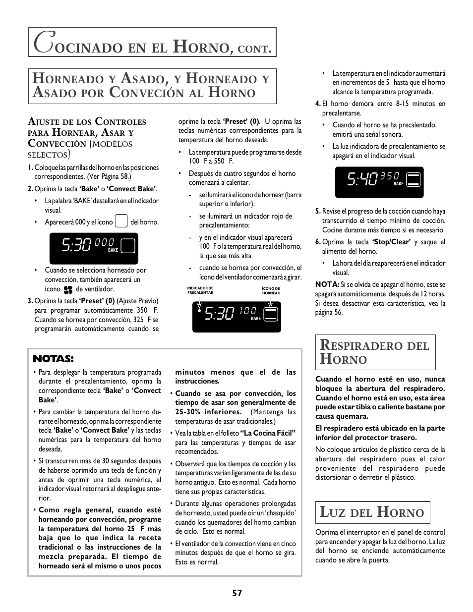 Ocinado, Orno | Jenn-Air T2 User Manual | Page 58 / 72
