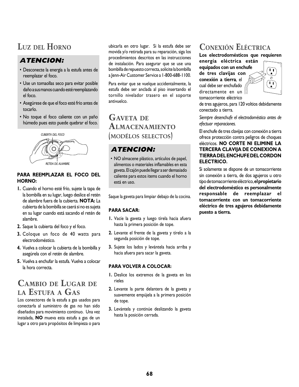 Jenn-Air T2 User Manual | Page 69 / 72