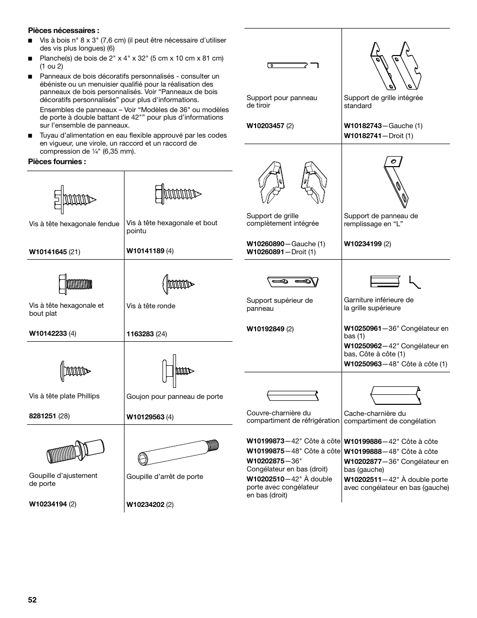 Jenn-Air W10379136A User Manual | Page 52 / 72