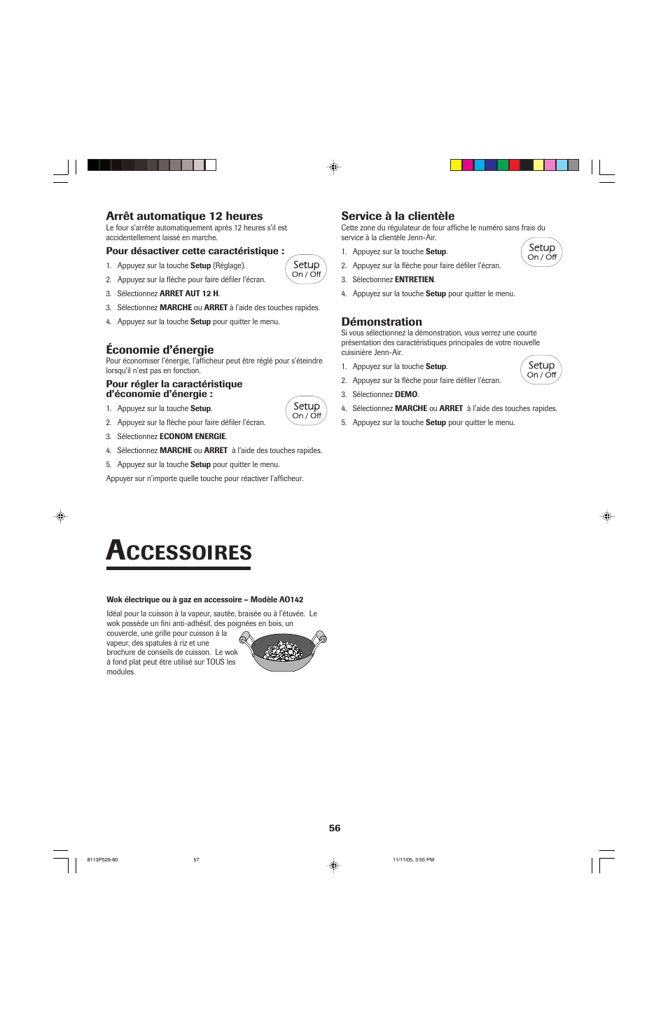 Ccessoires | Jenn-Air GAS DOWNDRAFT SLIDE-IN RANGE User Manual | Page 57 / 88